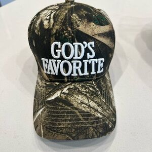 GOD’S FAVORITE Camo Hat